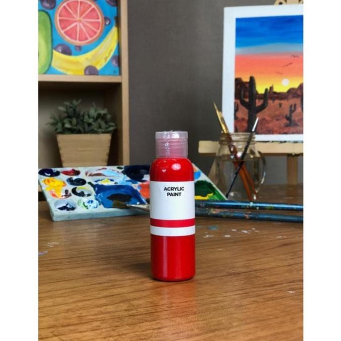 

Baru! Cat Akrilik - Merah - 100Ml - Merah Termurah