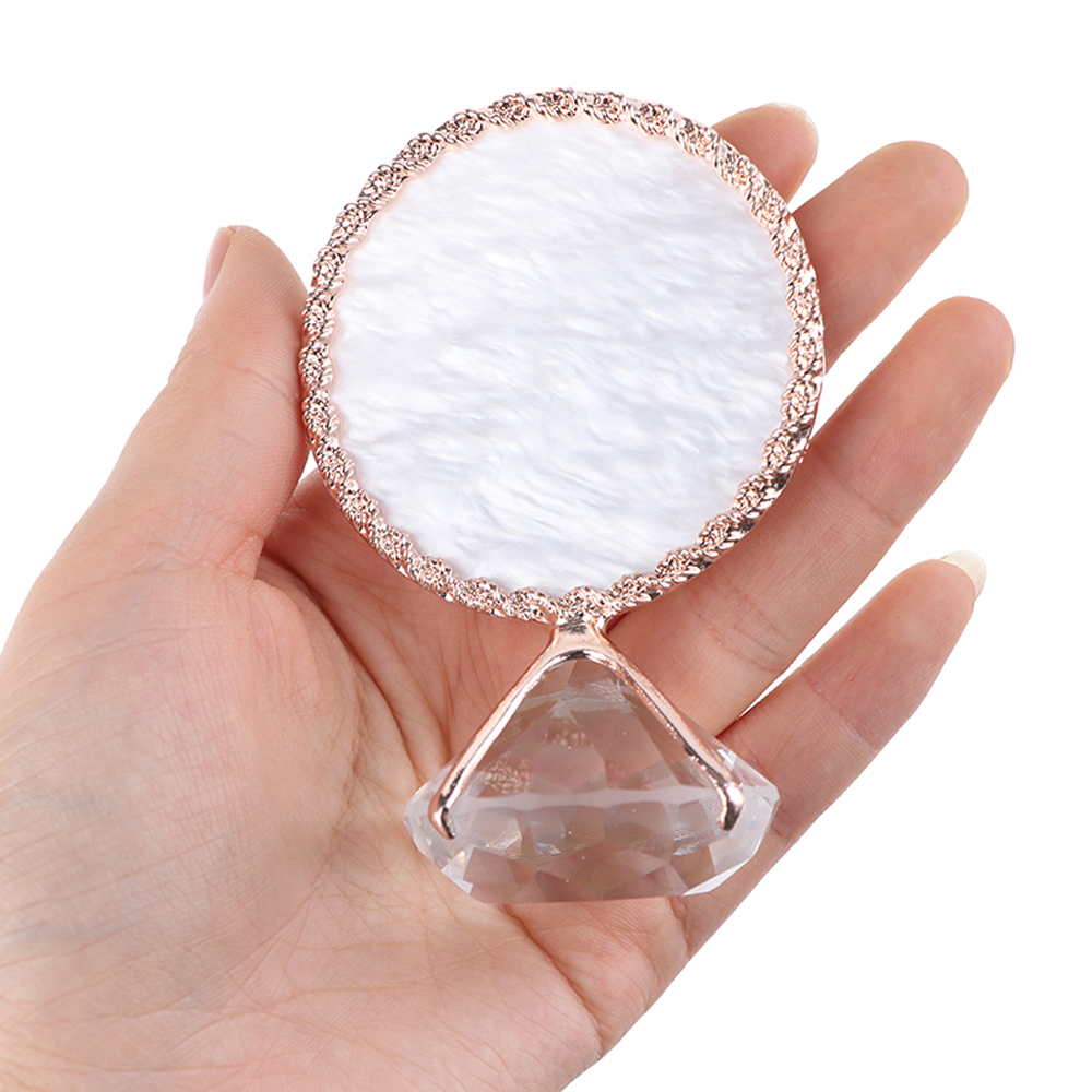 Mxbeauty Holder Display Kuku Palsu Portable Bentuk Bulat Bahan Plastik Untuk Nail Art