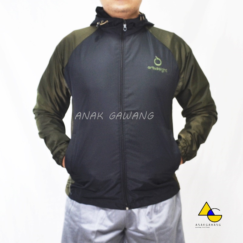 Jaket Olahraga Parasut Monis Jaket Pria Anak Gawang