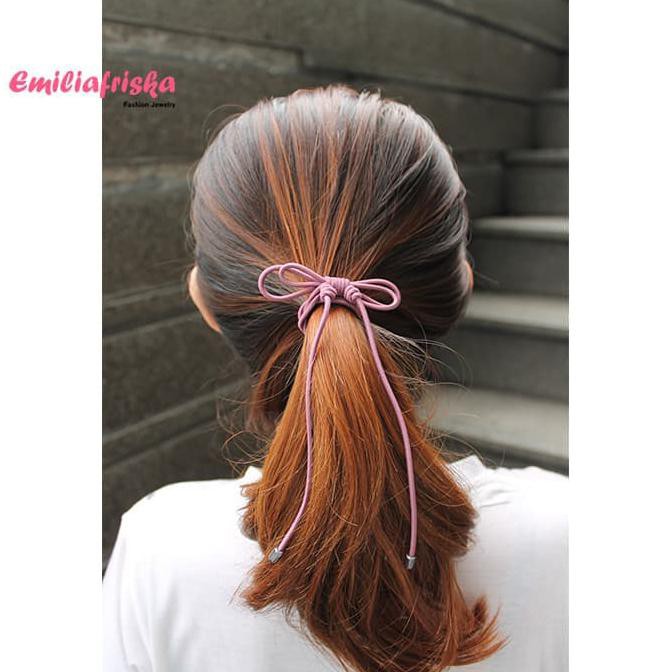 Unik IKAT RAMBUT KOREA KUNCIR RAMBUT KARET AKSESORIS WANITA MURAH WANITA Diskon