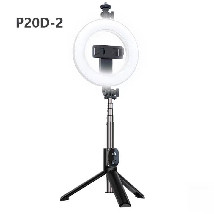 ING LIGHT TRIPOD TONGSIS P20D-2 4IN1 BLUETOOTH SELFIE STICK Tripod