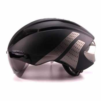 Helm Sepeda Magnetic Visor Removable Lens