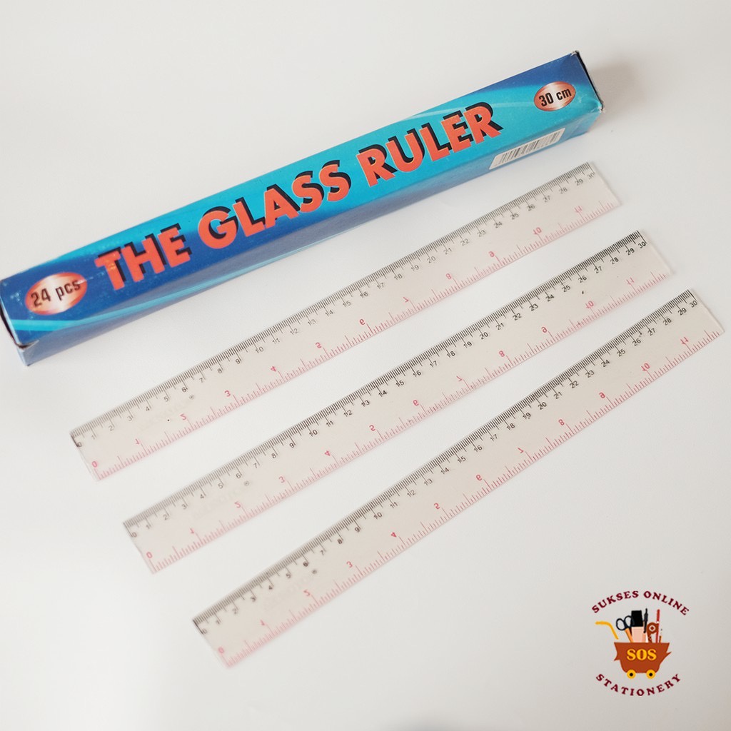 

[Store.1234] Penggaris / Garisan / ruler ukuran 30 cm