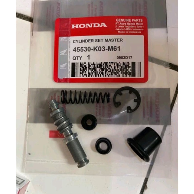 Seal Master Rem Kit Honda Beat ESP Beat Street K1A 2020 Genio PCX 150 160 ADV 150 Original AHM