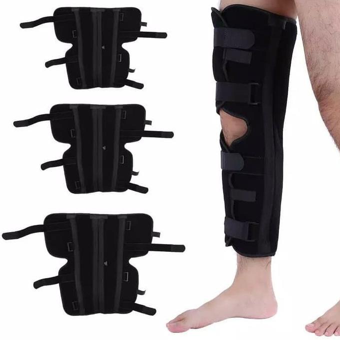 Penyangga Lutut Kaki / Backslab Kaki / Pelurus Kaki Patah Tulang