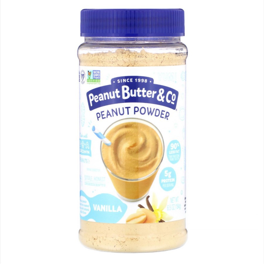 

Peanut Butter & Co, VANILLA Peanut Powder Original USA 184g No GMO