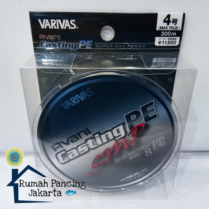 Senar Pe Varivas Casting SMP 300m Pe.4