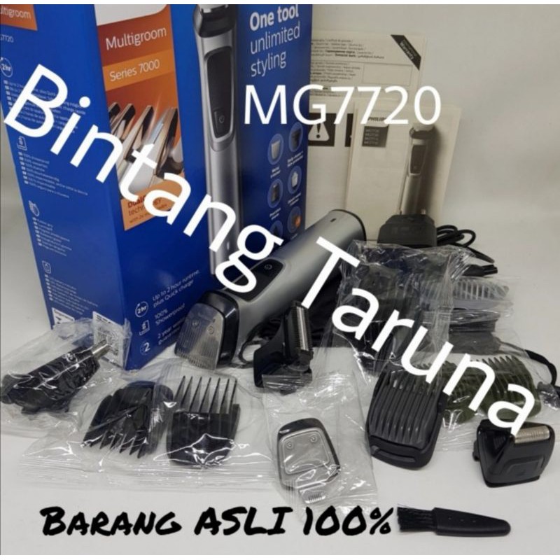 Multigroom Philips MG7720 Alat Cukur Philips MG7720 Multi Groom MG7720