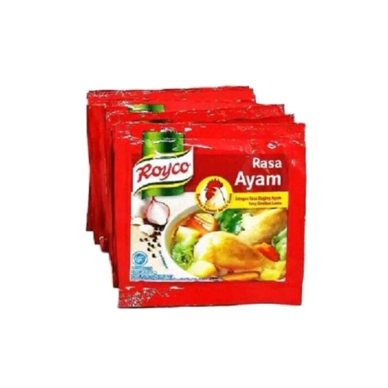 

Royco ayam renceng / sachet ( 1 renceng 12pcs )
