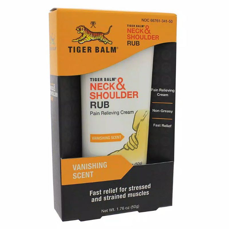 tiger balm neck and shoulder rub / tiger balm neck &amp; shoulder rub