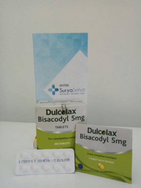 DULCOLAX Tablet obat sembelit/konstipasi