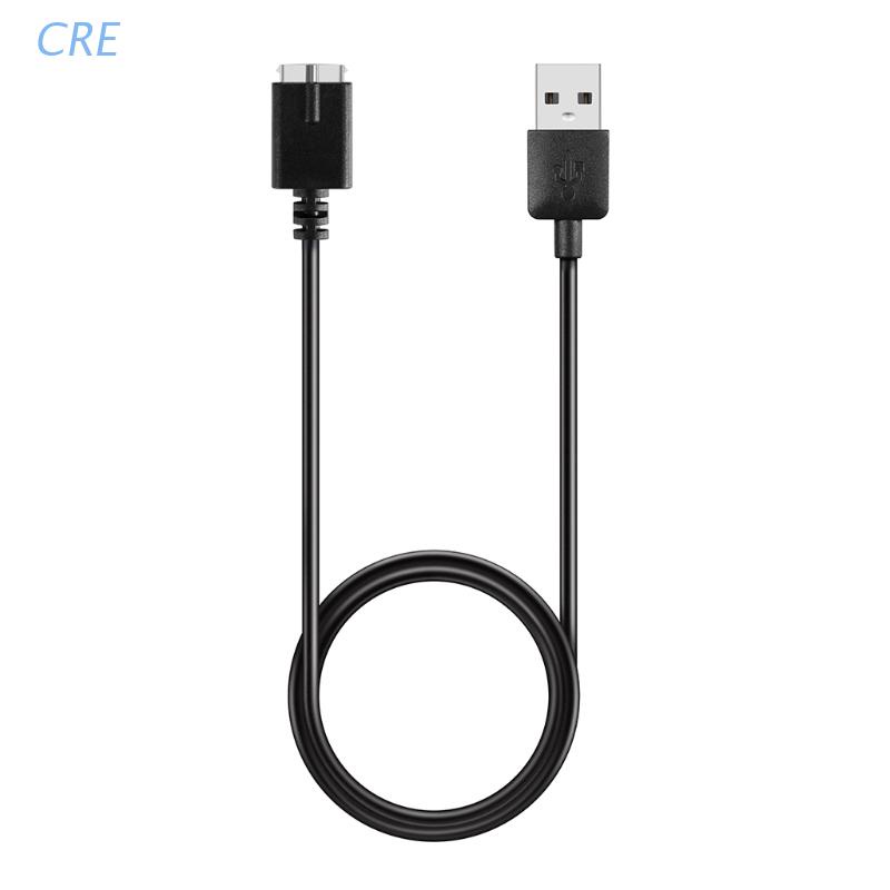 Cre Kabel Charger Usb Fast Charging 1m Warna Hitam Untuk Polar M430 Running Watch