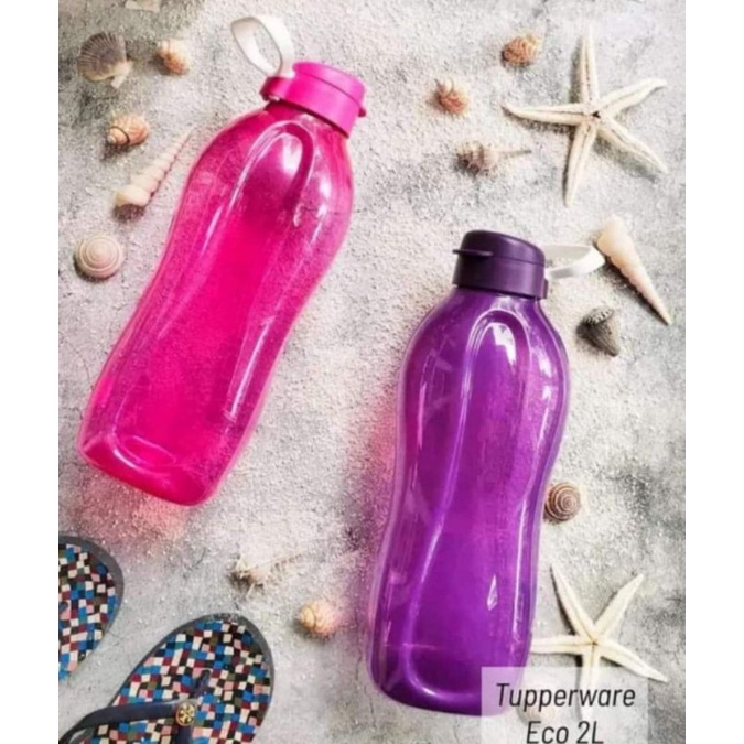 Eco bottle botol minum 2 liter Tupperware
