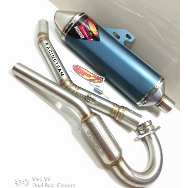 Knalpot CRF150L GP7 ballistic predator - knalpot GP7 ballistic predator buat HONDA CRF150L