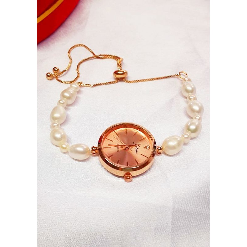 JAM TANGAN MUTIARA AIR TAWAR ASLI