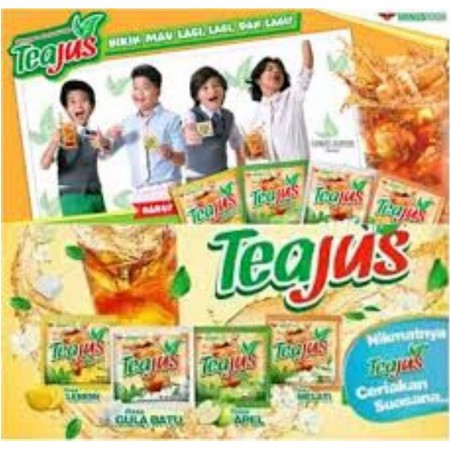 

Tea Jus - Minuman Teh Serbuk Instant- Netto 10 bks x 7 gr