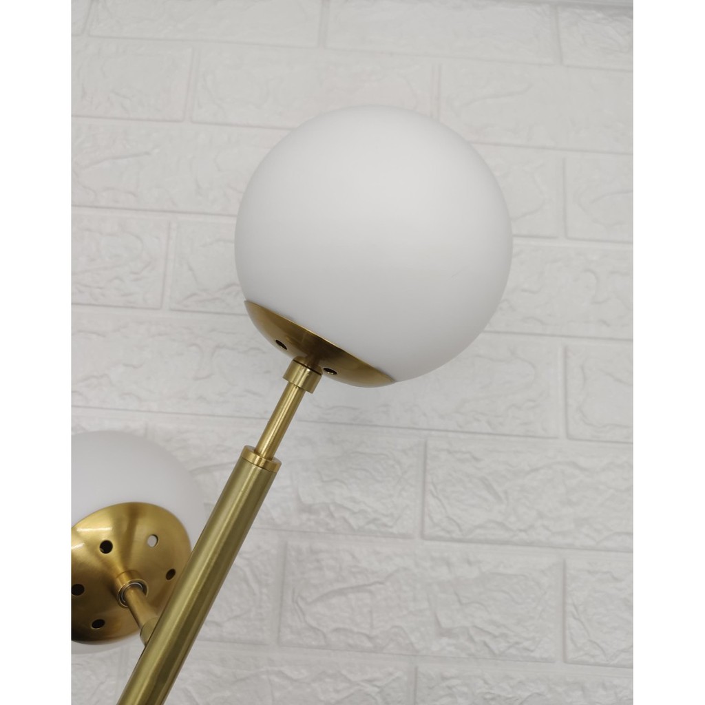 Lampu Gantung Hias Mewah Gold BistroLight Modern 8 Bohlam (Lampu)