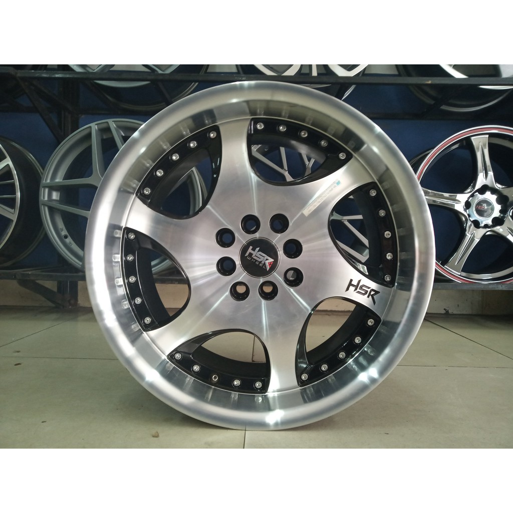 Velg Mobil Ring 17 Celong Merk HSR Gangnam Untuk Jazz Freed Yaris Mobilio Avanza Datsun Livina Ignis