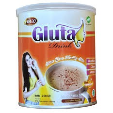 Gluta Drink Chocolate / Minuman Coklat Pencerah Regenerasi Kulit Mati