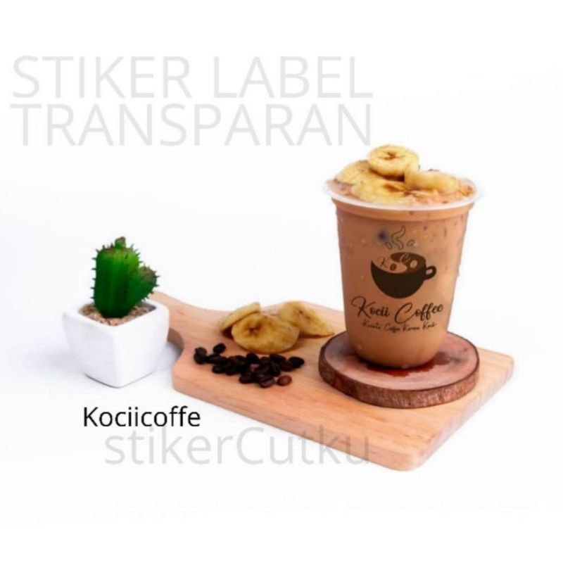 

STIKER LABEL MAKANAN / STIKER TRANSPARANT / STIKER LABEL KEMASAN / STIKER CUTTING / PRODUK MINUMAN