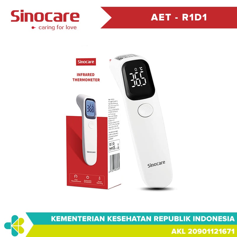 Sinocare Termometer Infrared AET-R1D1