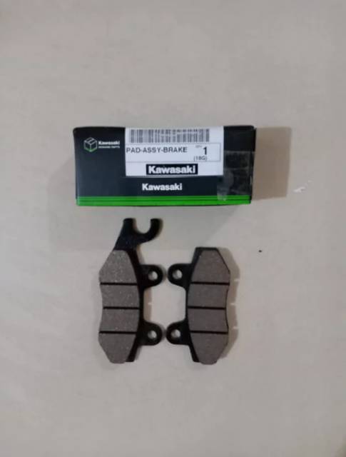 kampas rem depan belakang kawasaki klx 150 dtracker 150 original discpad klx dtracker