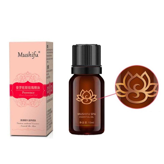 Aromatherapy Oils MUSHIFU SPA Pure Essential Fragrance 10ml - MS10 - rose