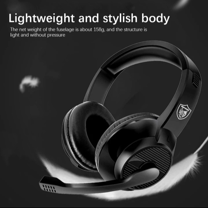 Headphone Gaming Super Bass Headset With Mic PUBG Bisa Telpon GM-001