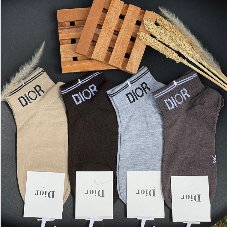 KAOS KAKI DIOR WANITA/ DIOR ANKEL SOCK/ KAOS KAKI DIOR MATAKAKI IMPORT QUALITY/  KAOS KAKI DIOR ORIG