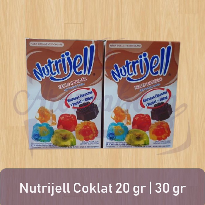 

Nutrijell coklat 20g | 30g