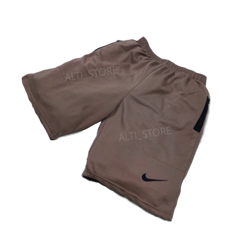 Celana pendek pria dewasa kolor boxer tersedia size jumbo dan standar dan juga kecil-Mocca XL fit XXL