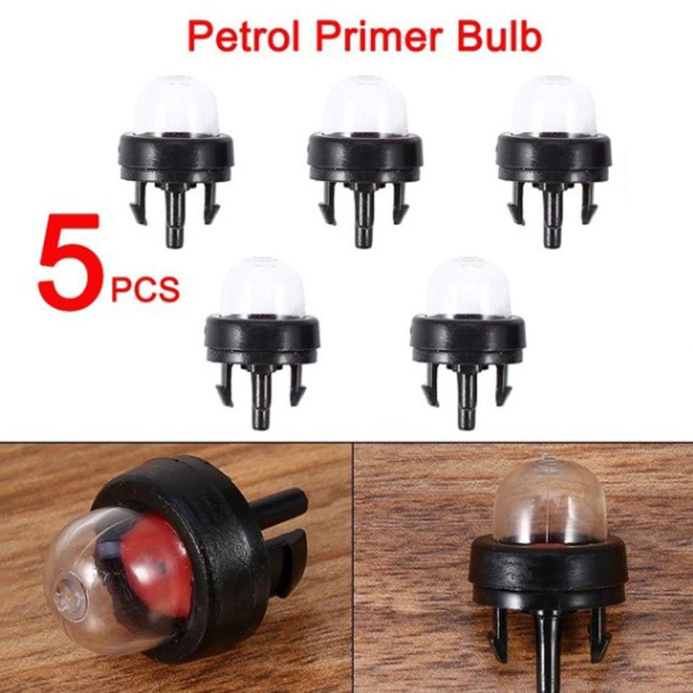 Populer 5PCS Carburator Oil bubble PVC Brushcutter Alat Bohlam Bening Putih Transparan Carburator Primer