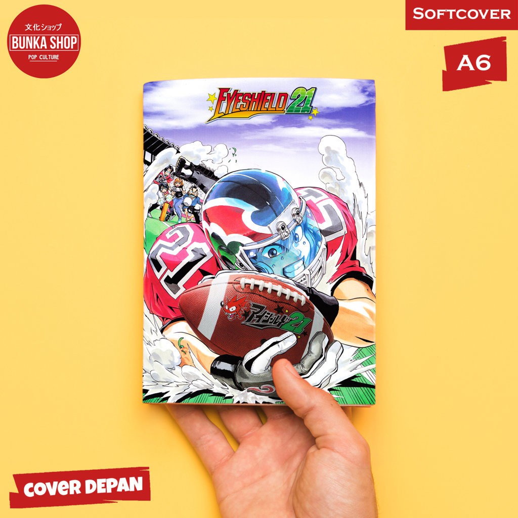 

Pocket Note Anime Eye Shield 21 Sena Kobayakawa Softcover A6 Buku Tulis Catatan Murah