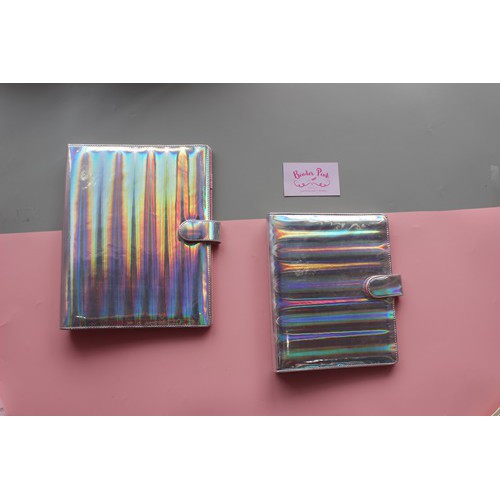 

Binder Holorainbow Silver 20ring/A5 & 26ring/B5 by binderpinkshop