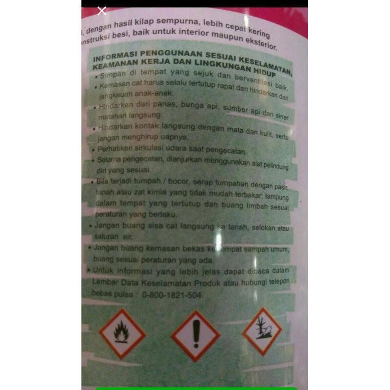 

CAT MINYAK FTALIT BESI KAYU PUTIH ATAU HITAM DOFF / CAT KANSAI 1 KG RB9