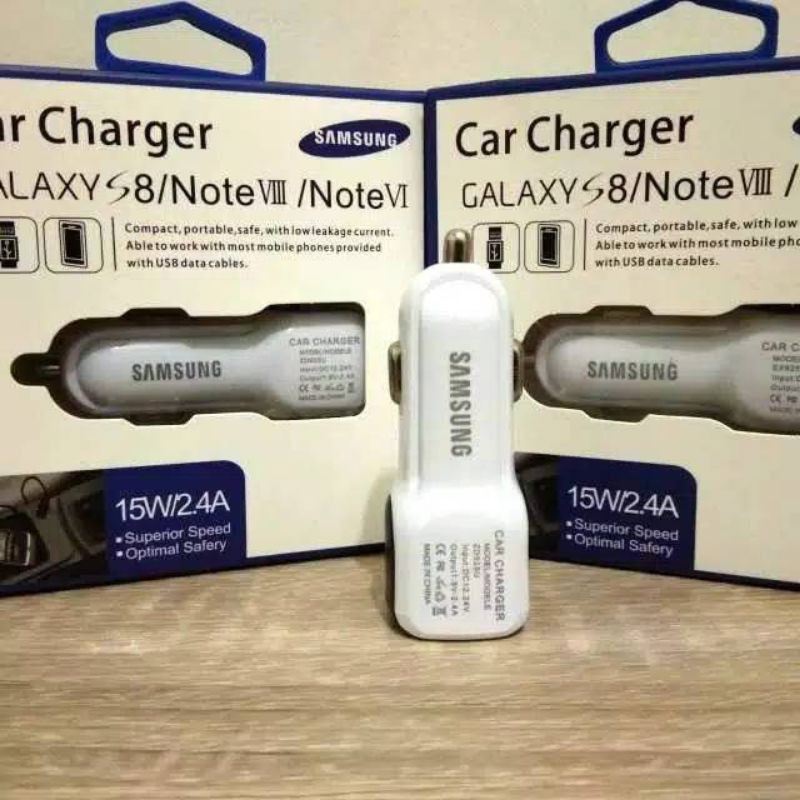 CAR CHARGER MOBIL SAVER SAMSUNG 2.1A 2USB