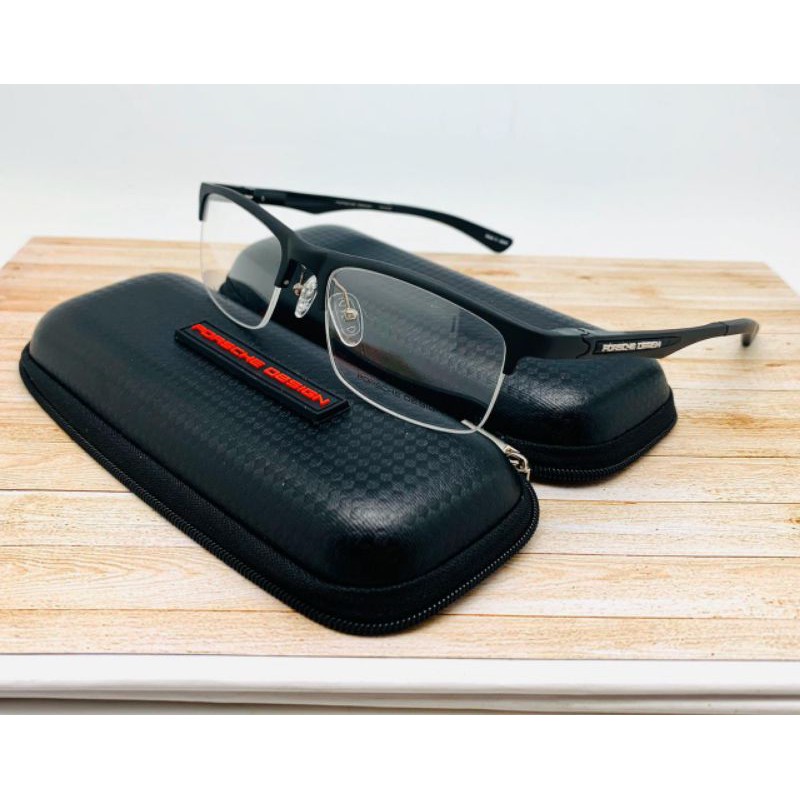 COD - Kacamata Pria Porsche Design 8199 Premium Quality - Paket antiradiasi photocromic minus/cyl