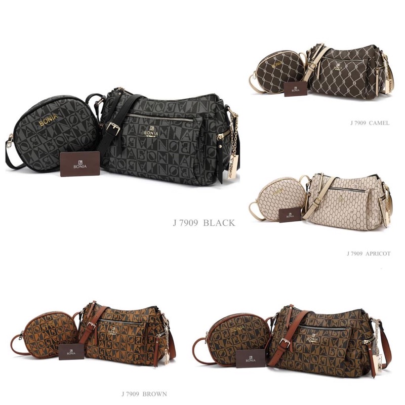 TAS WANITA BRANDED IMPORT BONIA DAYARINA 7909