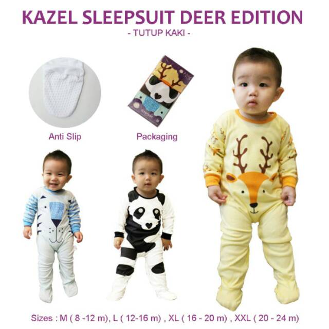 Kazel sleepswet deer edition