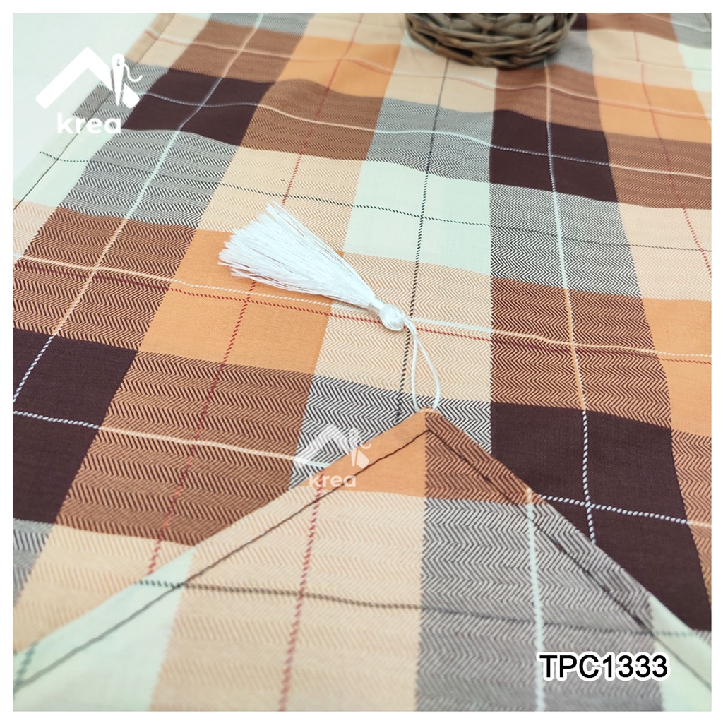 Taplak Meja / Table Runner Ukuran 105x30 - 150x35 TPC1333