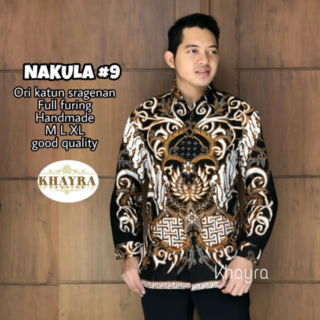 Kemeja Batik Lengan Panjang Nakula