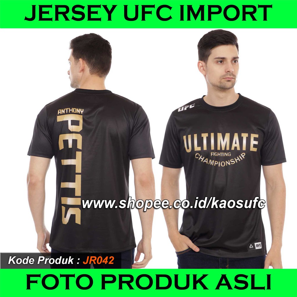 JERSEY UFC, KAOS UFC, BAJU UFC