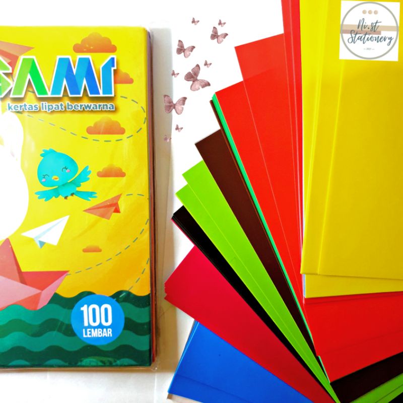 

[ORIGAMI] SIDU Kertas Origami isi 100 pcs