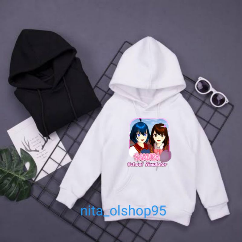 Hoodie anak sakura school simulator sweater anak sakura