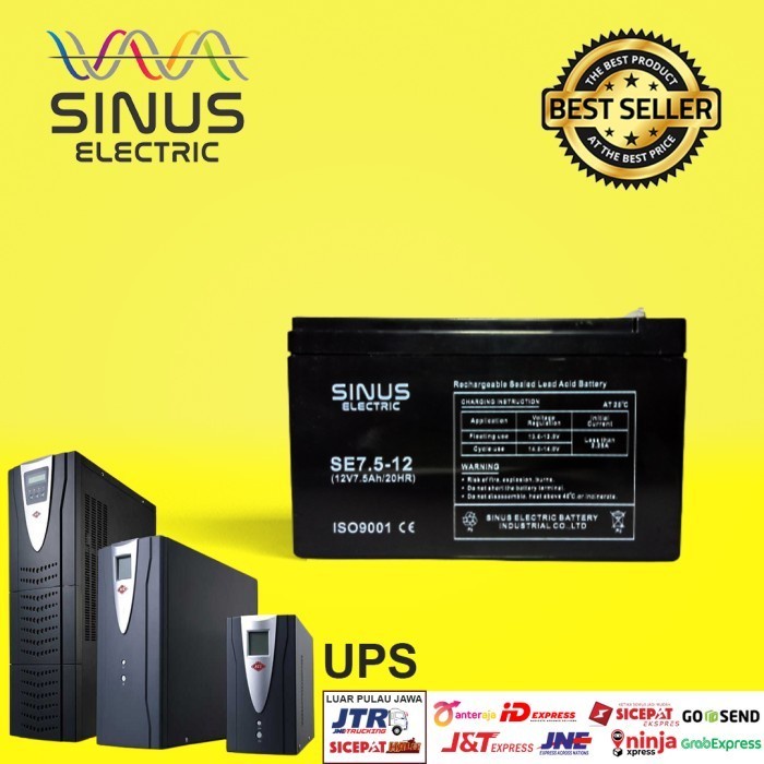 Aki Ups Power Supply Sprayer Hama Np 12v 7.5ah 12 v 7.5 ah 12v 7ah 12v7ah 12 v 7 ah Np7-12 Np12-7