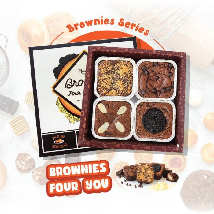 

ZC996 Brownies Four You - Homemade