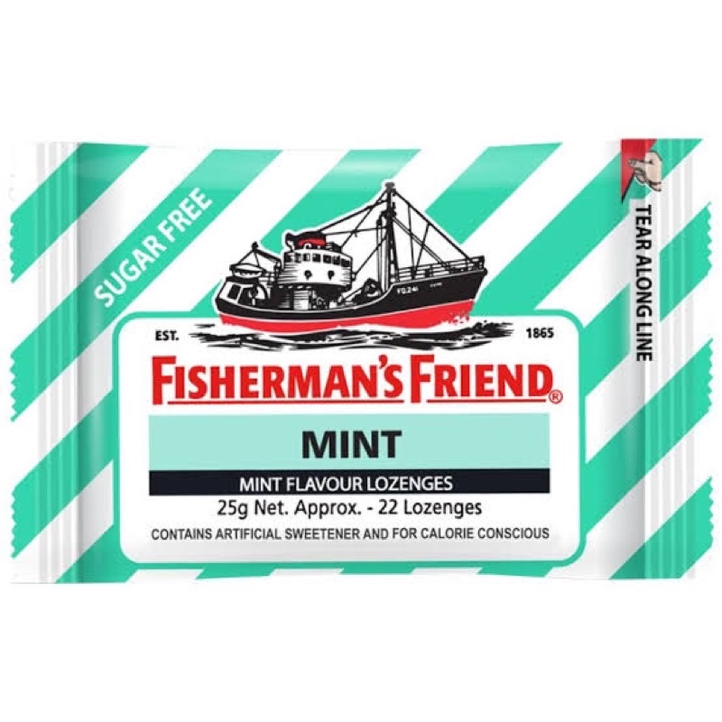 

Fisherman’s Friend Mint Sugar Free 25 Gram