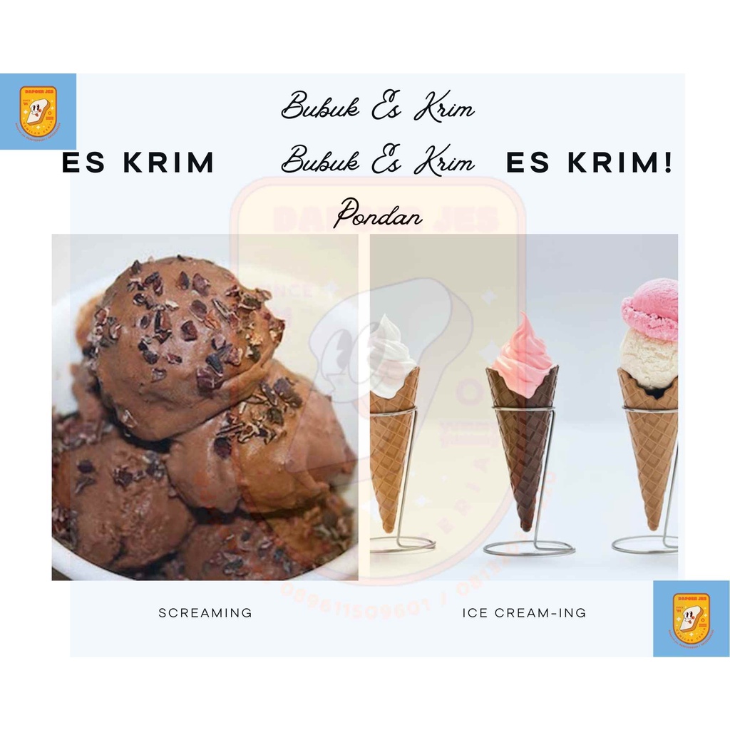 

Bubuk Es Krim Coklat 100Gr, Serbuk Ice Cream Coklat 100Gr, Es Krim Kiloan Bahan Instan Murah Enak Terbaik GAFI Es Krim, Bubuk Es Krim, Bubuk Es Krim Pondan, Bubuk Es Krim Kiloan, Bubuk Es Krim Instan