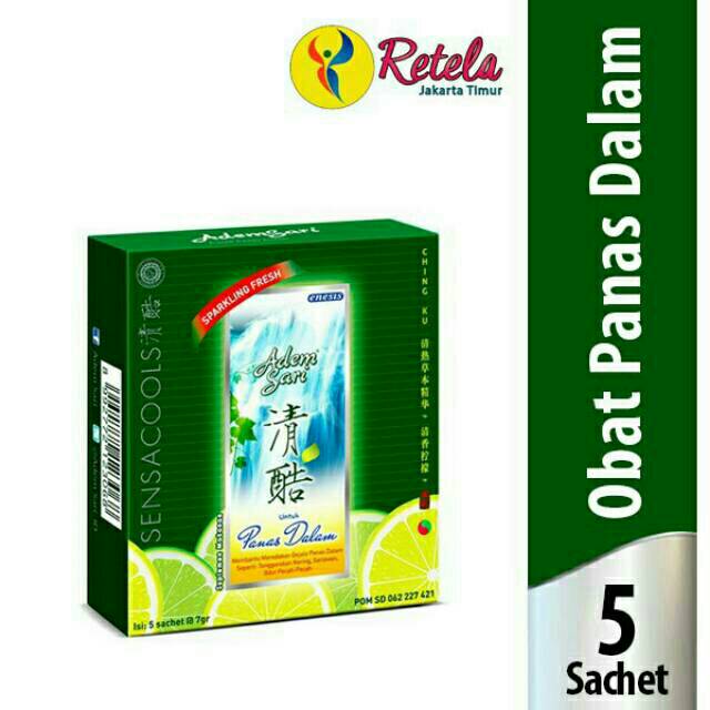 ADEM SARI -- 1 Box isi 5 sachet