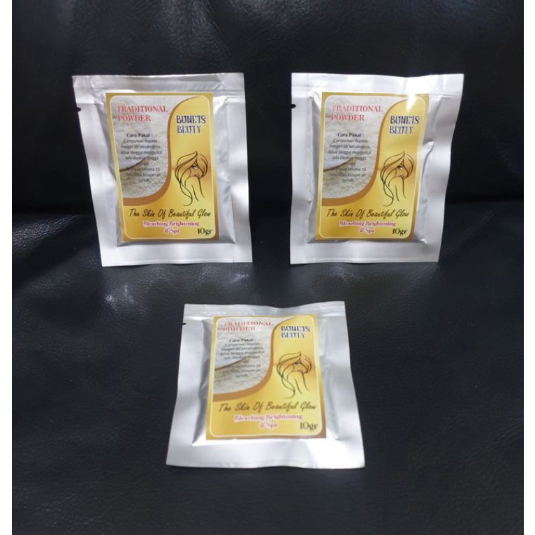 VIRAL MASKER BLEACHING BRIGHTENING SPA BUNETS BEUTY 10gr TRADITIONAL POWDER